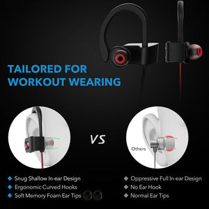 Mpow Flame 088A Bluetooth Headphone IPX7 Waterproof Sport Running Wireless Headset Sports Earphones Earbuds With Mic for iPhone